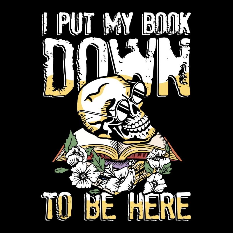 I put my book down to be here