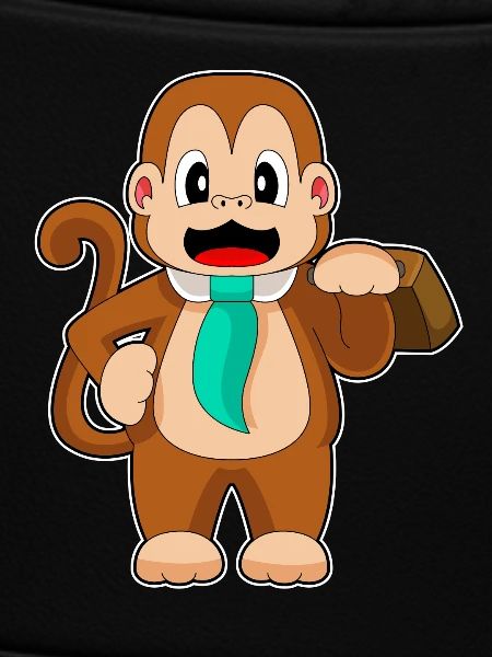 Monkey Entrepreneur Briefcase