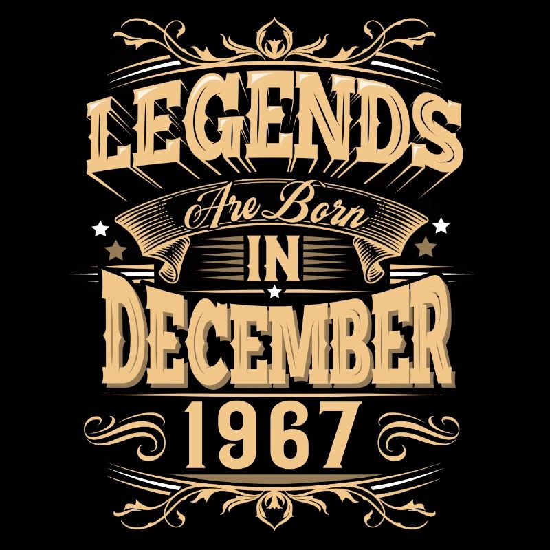 Légende de l’anniversaire de décembre 1967