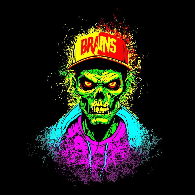 ZOMBIE BRAIN SKATER