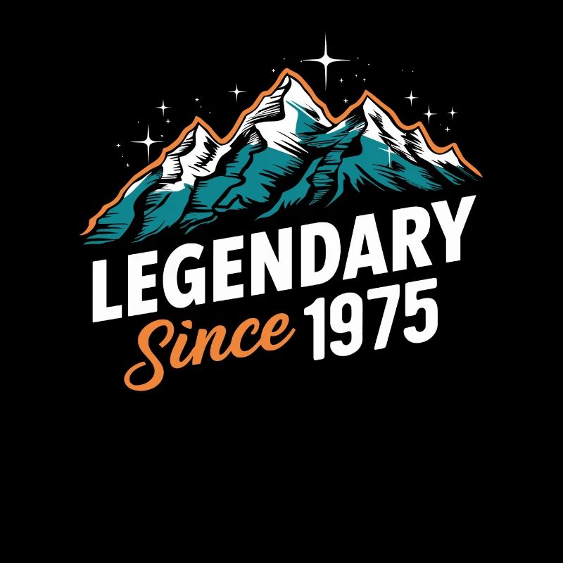 Legendär Seit 1975 Wanderer Geburtstag Bergwandern