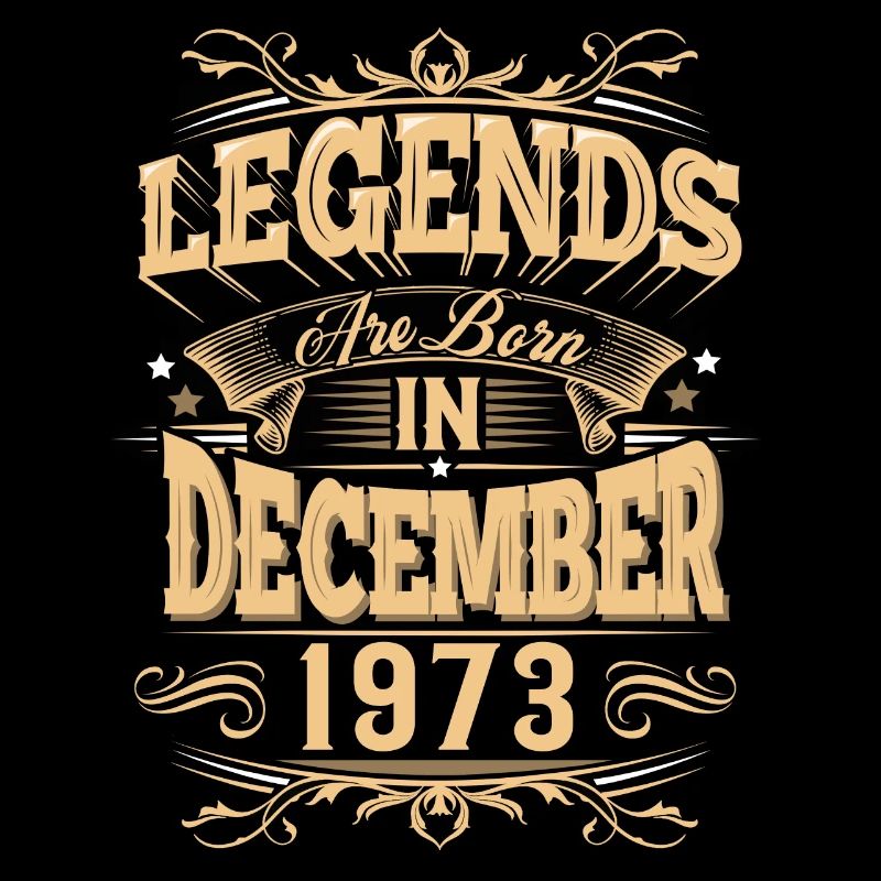 Légende de l’anniversaire de décembre 1973