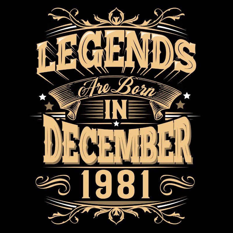 Dezember 1981 Geburtstag Legende