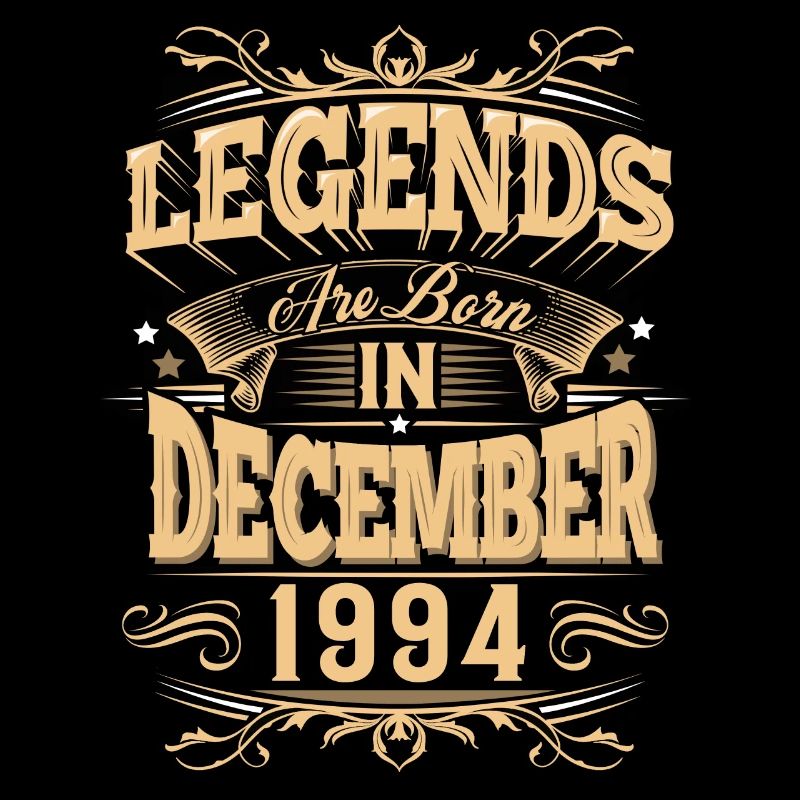 Légende de l’anniversaire de décembre 1994