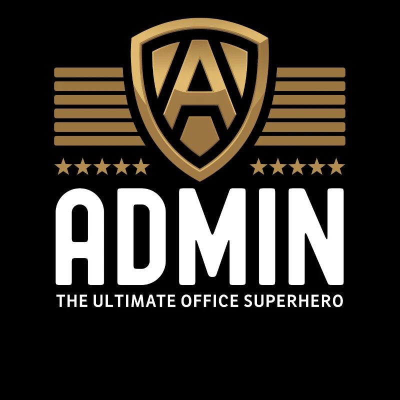 "Admin - The Ultimate Office Superhero" Office Hero