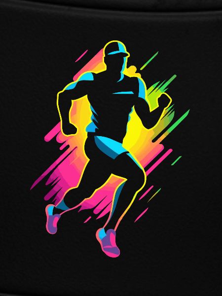 Marathon Runner Comic Look