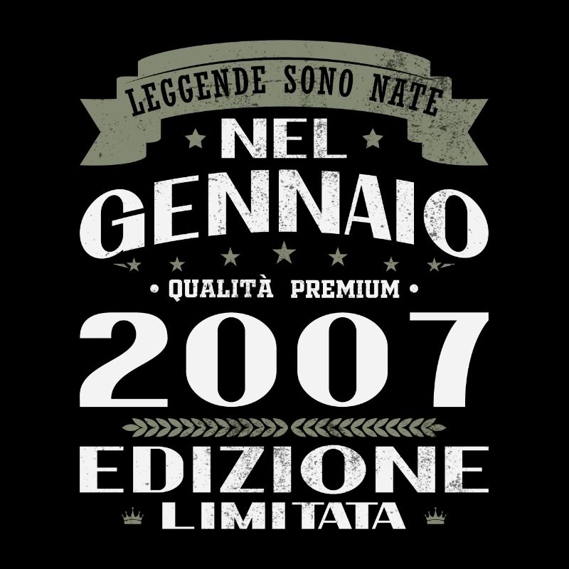 Janvier 2007 Vintage Cadeau d’anniversaire