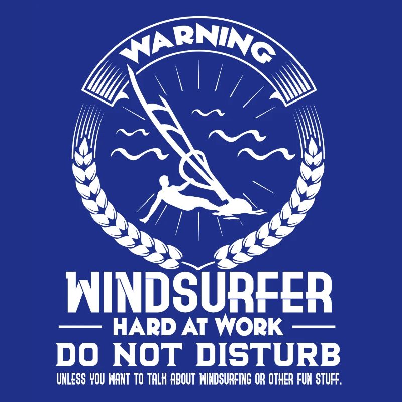 Windsurfing Windsurfer Hard At Work