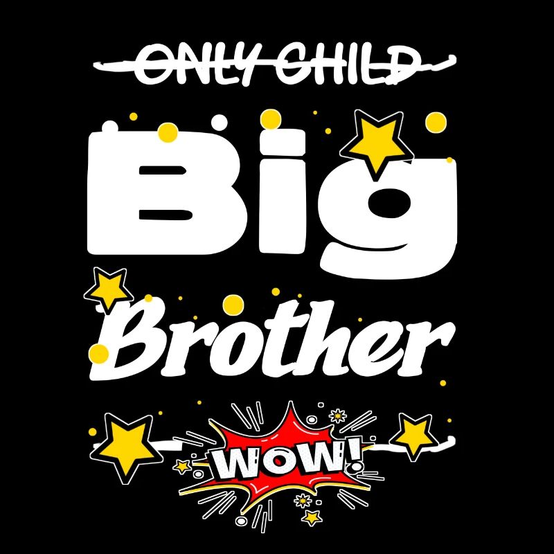 Nur Einzelkind Bruder comic stil