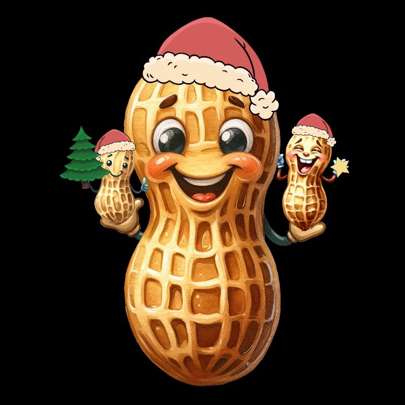 Cadeau de Noël Père Noël Cacahuète