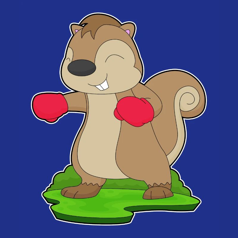 Squirrel Boxer Gants de boxe Boxe