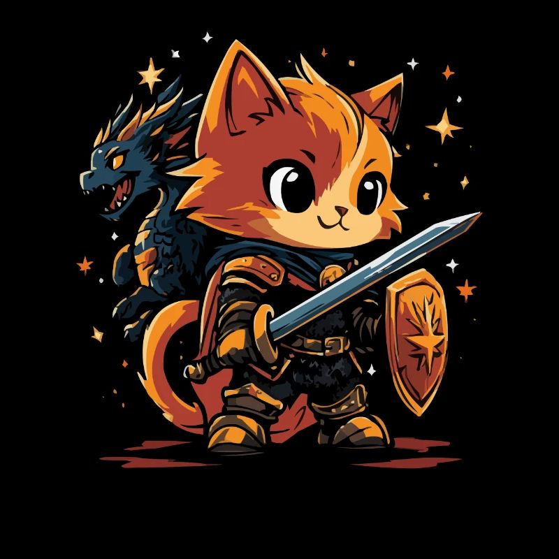 Chat Chevalier et Dragon : Aventure