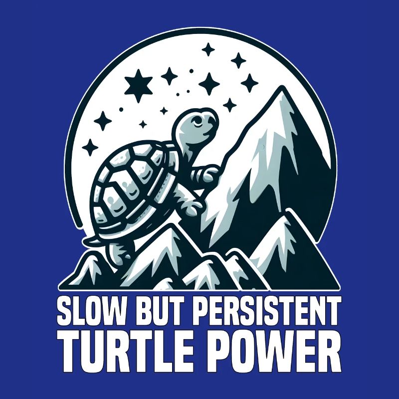 LANGSAME, ABER AUSDAUERNDE TURTLE-POWER