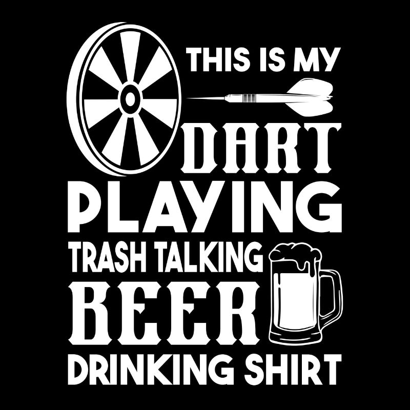 Darts Play Trash Talk Beer Drinking