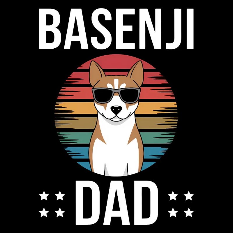 Basenji Spruch Papa Hund Lustiges Basenji Geschenk
