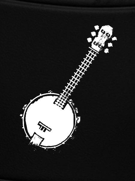 Banjo Pixel Graphic
