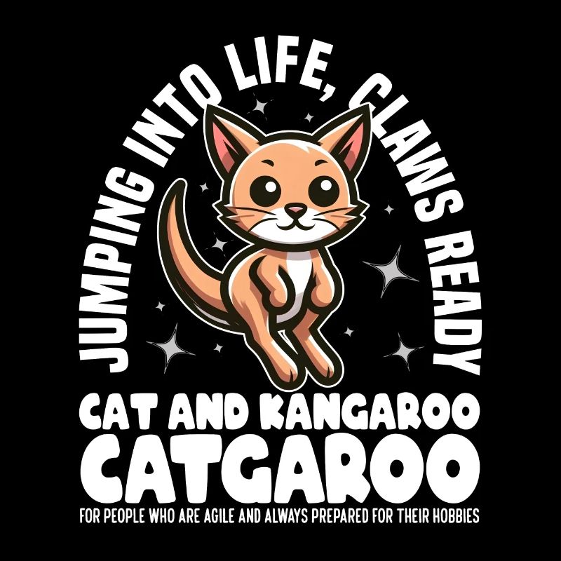 SAUTER DANS LA VIE, GRIFFES PRÊTES - CHAT ET KANGOUROU