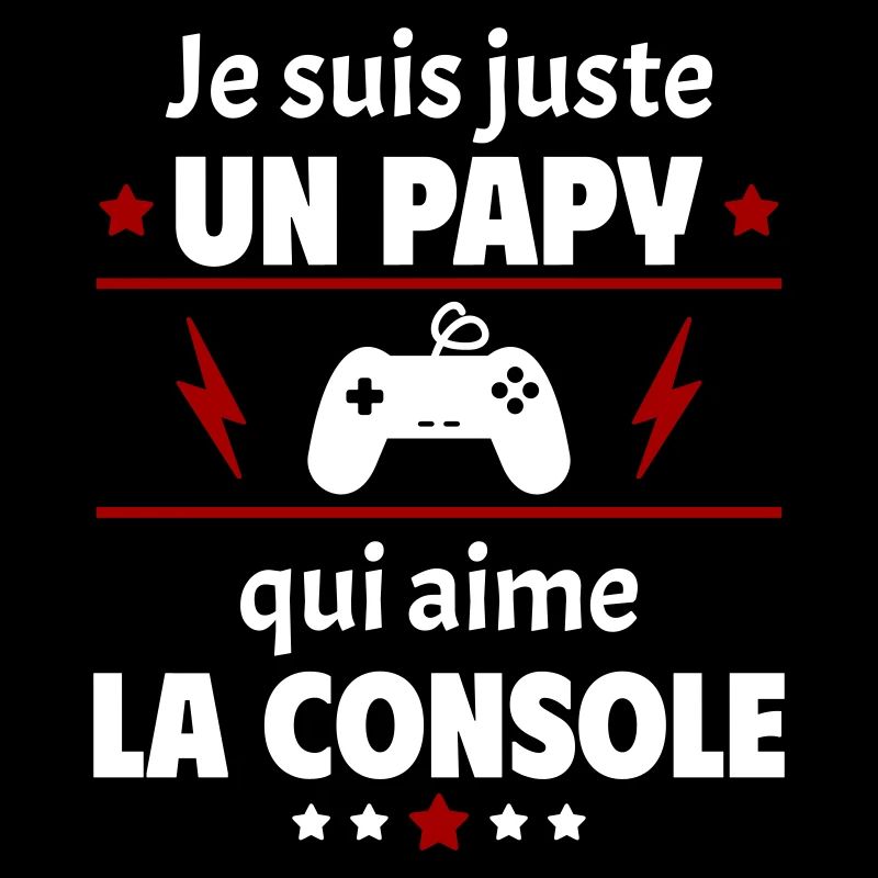 Juste un papy qui aime la console, cadeau noël