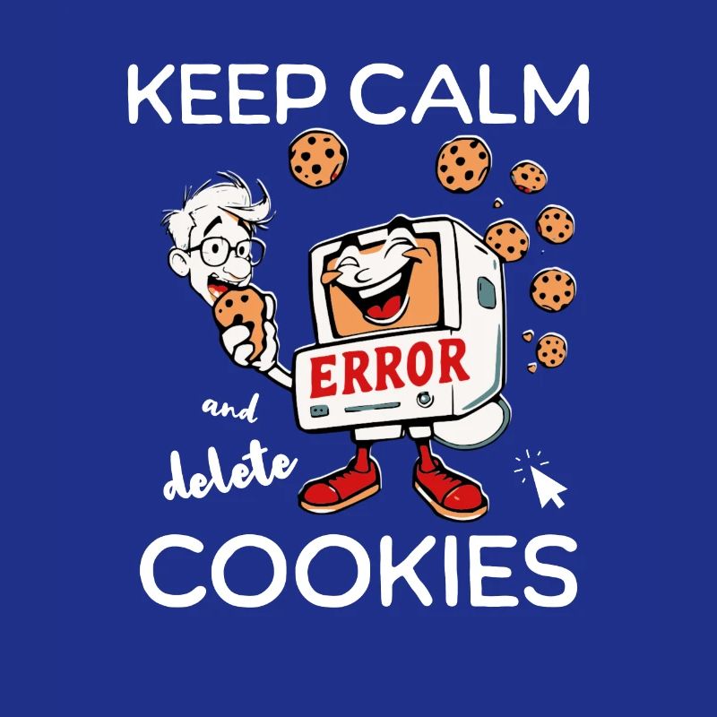 Keep Calm And Delete Cookies IT Nerd