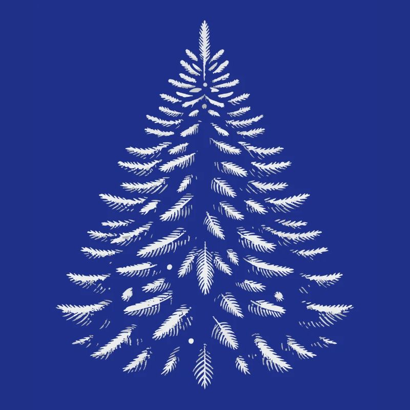 Simple Christmas Tree Silhouette