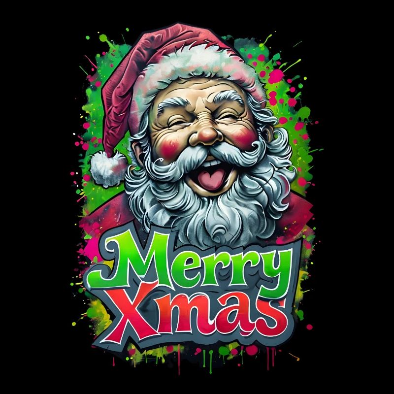 Joyeux Noël Drôle Père Noël