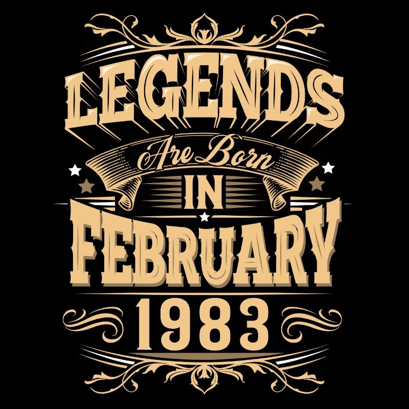 Februar 1983 Geburtstag Legende