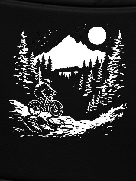 Mountain Biking Drawing