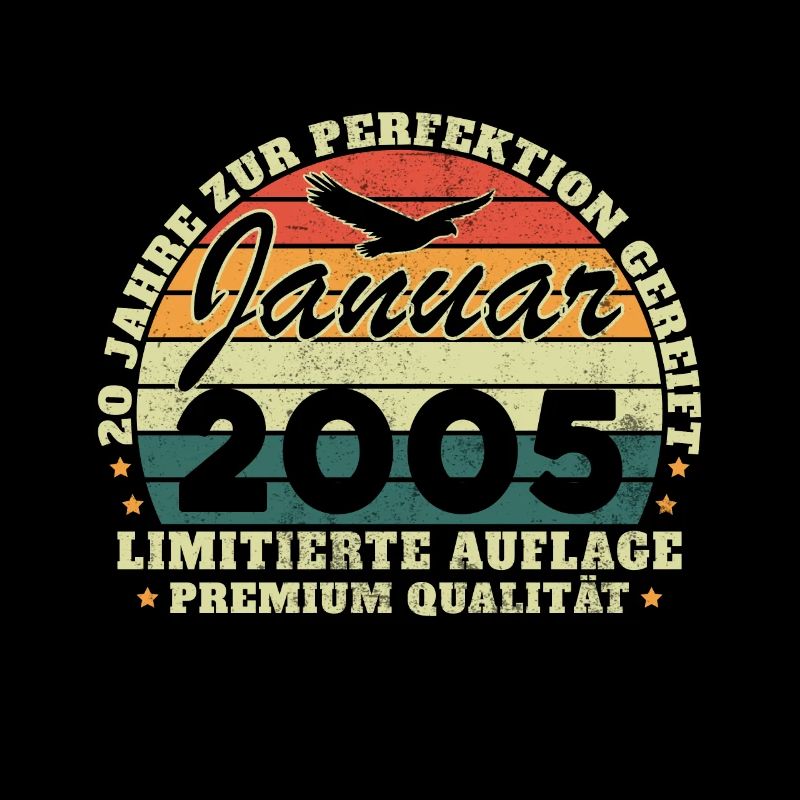 20e anniversaire Né en janvier 2005