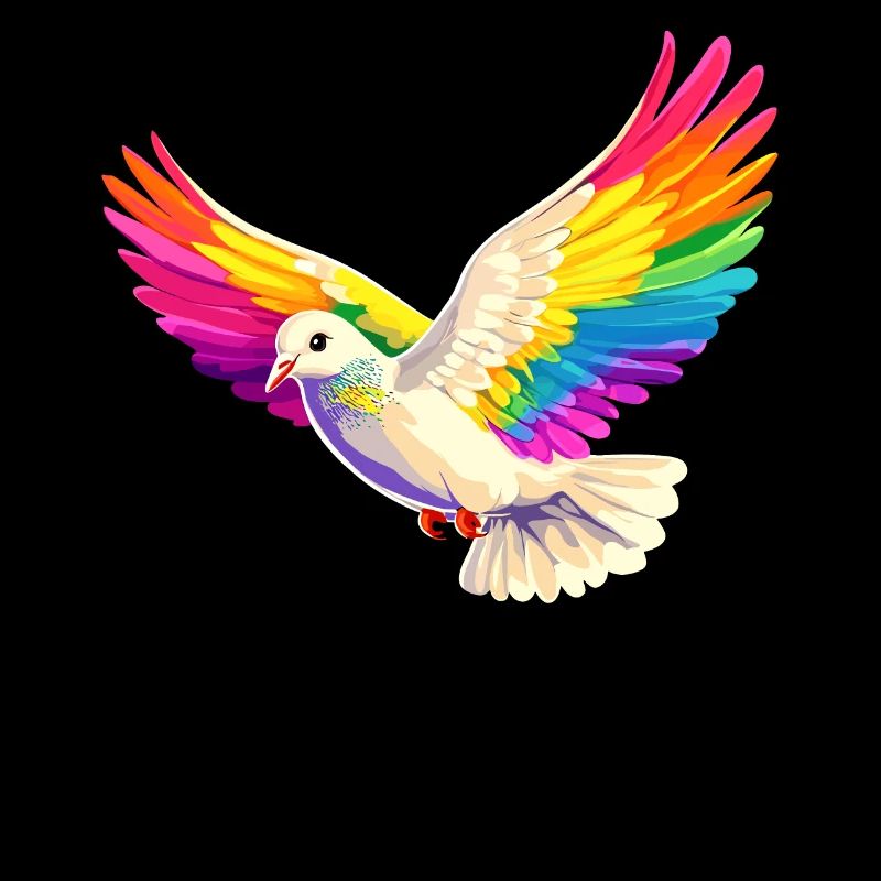 Taube Weiß Frieden Peace Ringeltaube Weiße Tauben