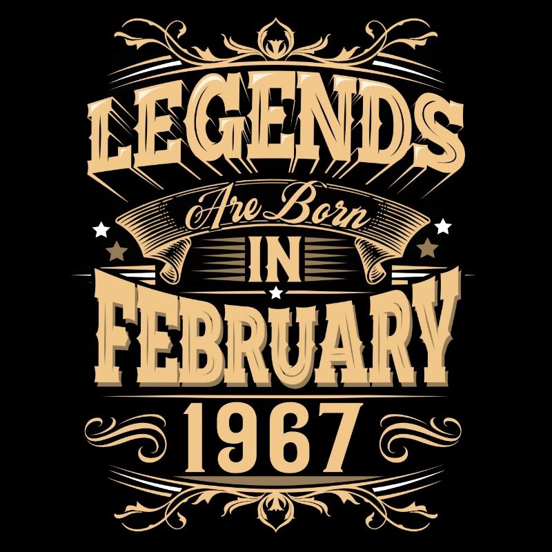 Légende de l’anniversaire de février 1967