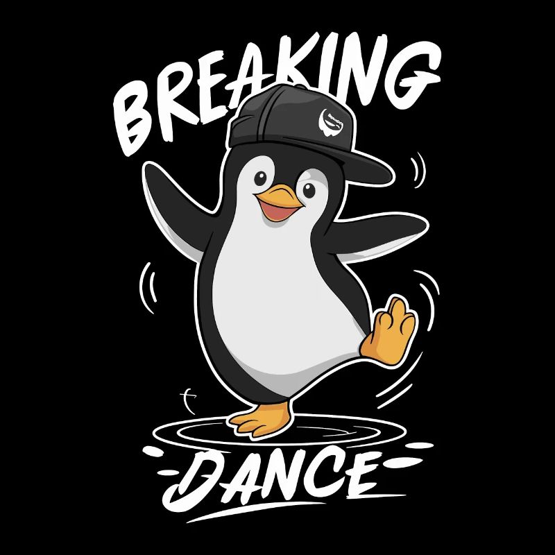 Breaking Dance Penguin Hip Hop Dance