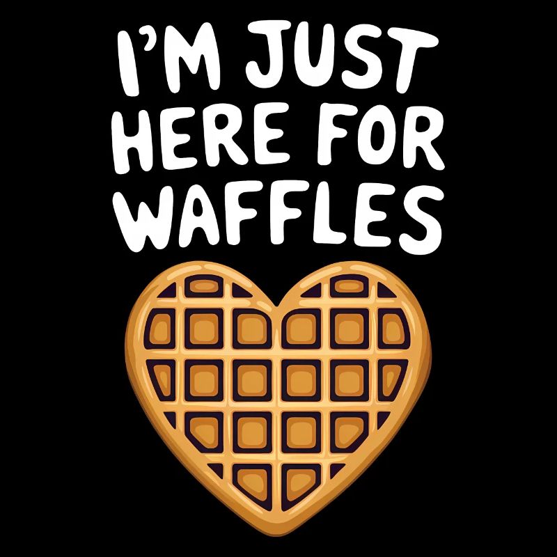 Waffeln Spruch Dessert Lustiges Waffeln Geschenk