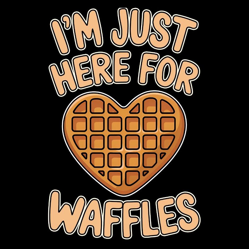 Waffeln Spruch Dessert Lustiges Waffeln Geschenk