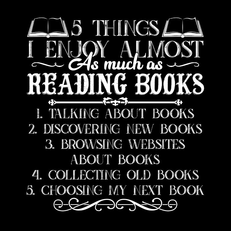 Reading Book 5 Thing I Enjoy Reading Books