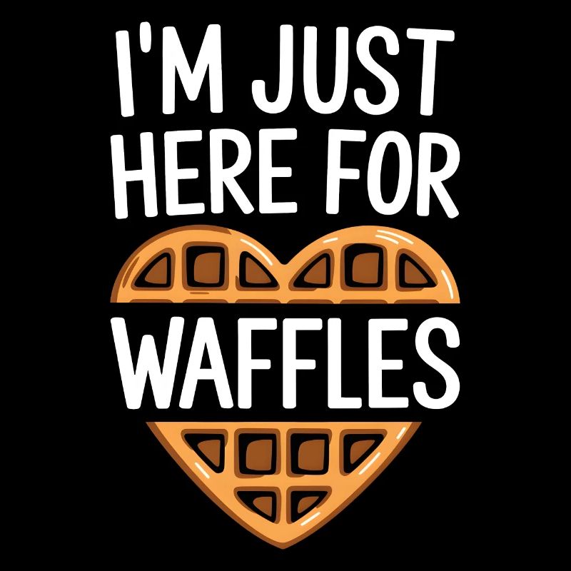 Waffeln Spruch Dessert Lustiges Waffeln Geschenk
