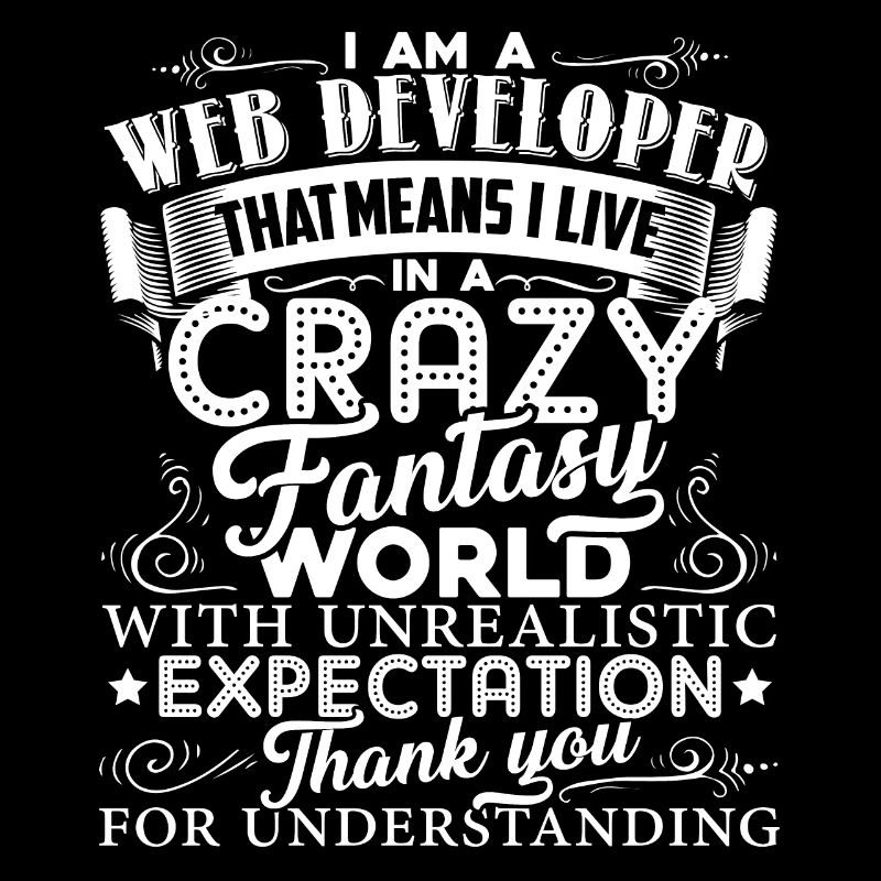 Web Developer I Am A Web Developer