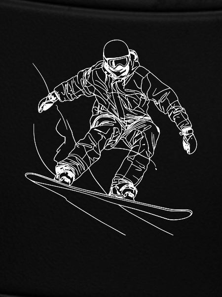 Snowboarder Drawing
