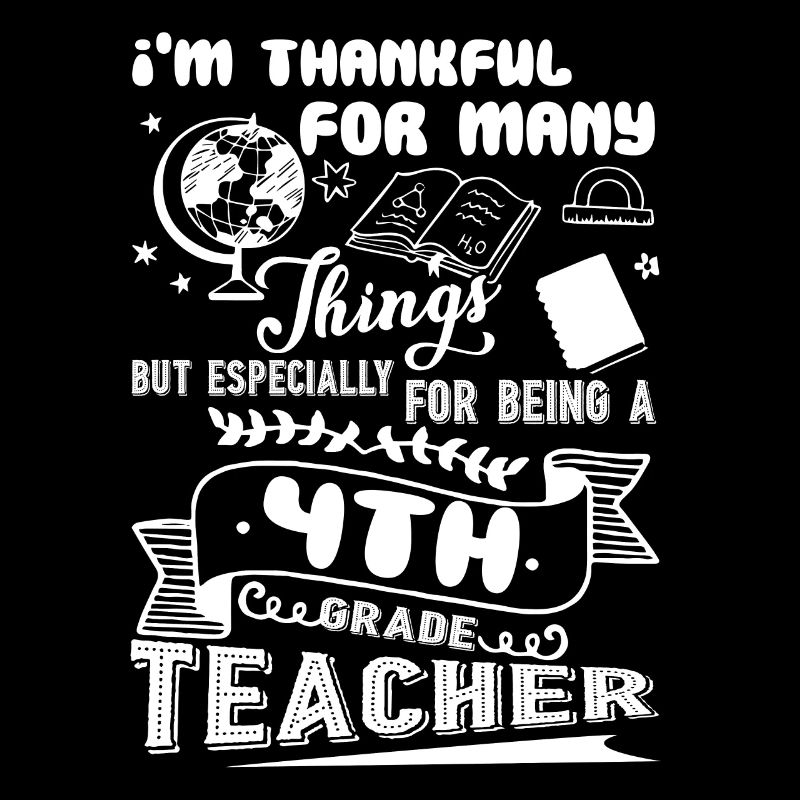 Thank For Being A 4th Grade Teacher