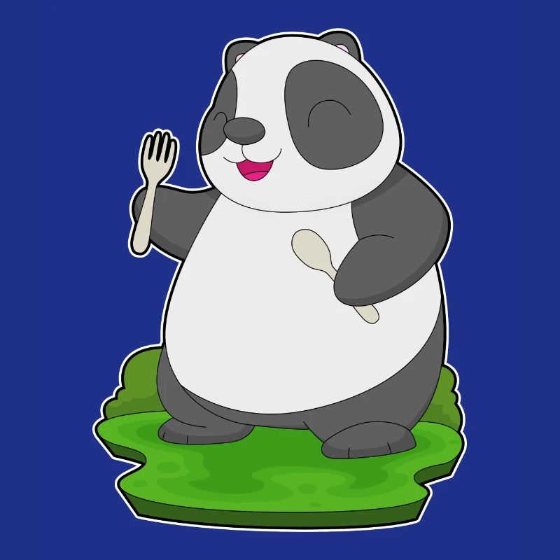 Panda Spoon Fork