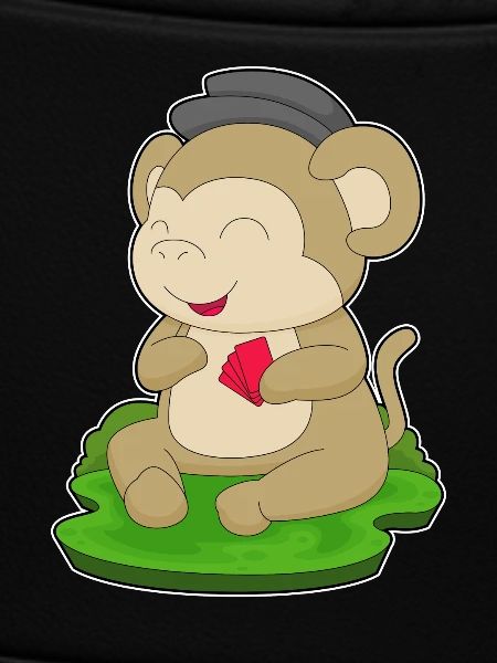 Affe Poker Pokerkarten