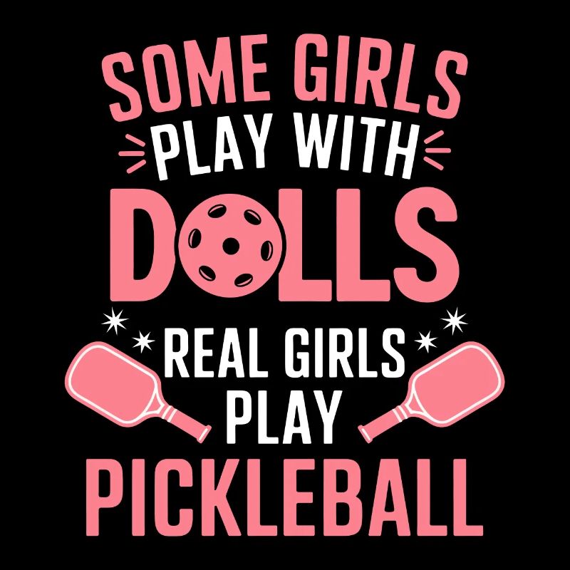 Pickleball Spruch Mädchen Witz Pickleball Geschenk