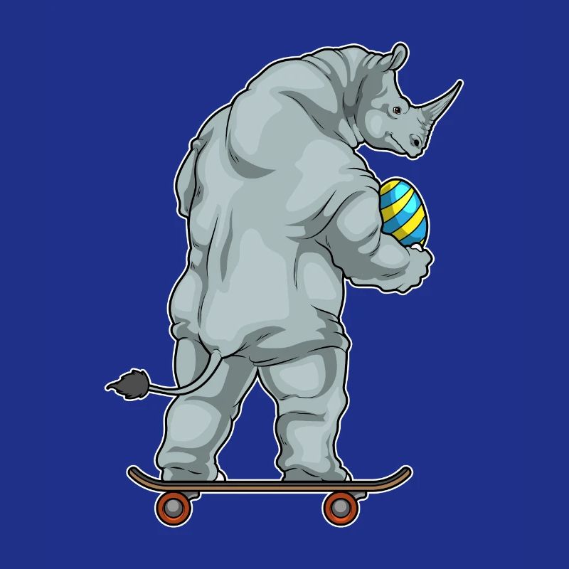 Rhino Easter Easter Oeuf Skateboard