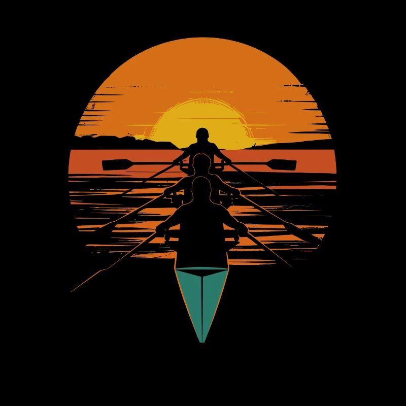 Rowing Portrait