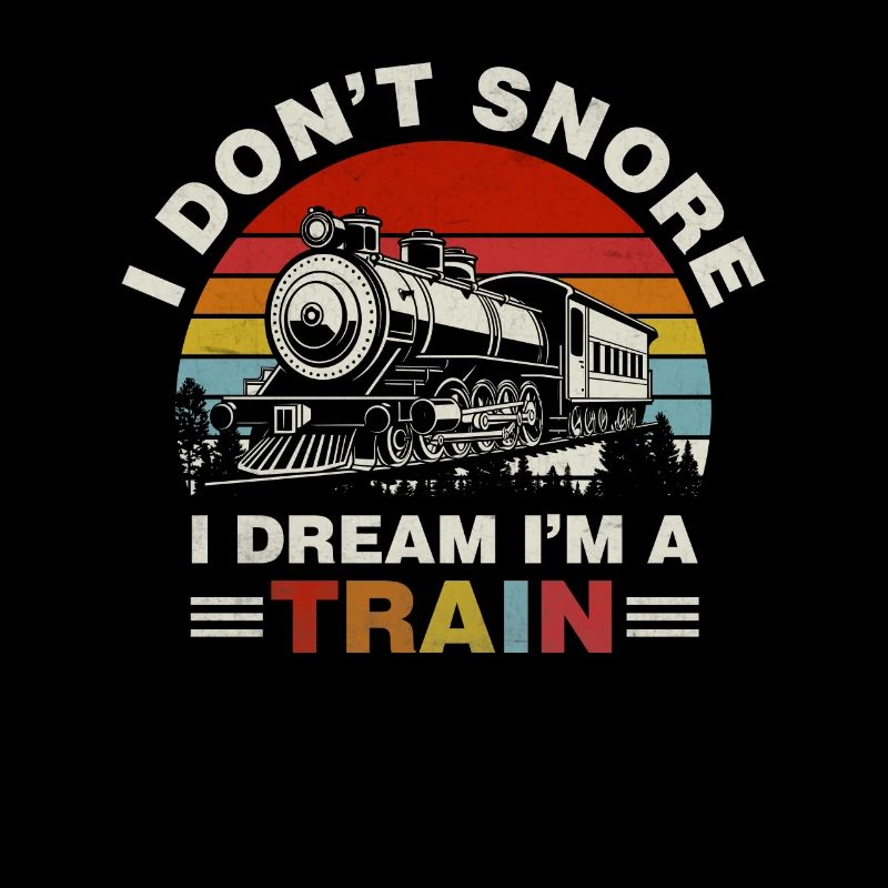 Je ne ronfle pas, je rêve d’être un train