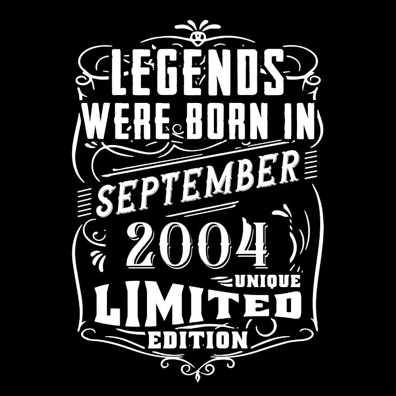 Birthday September 2004 Limited Edition Legend