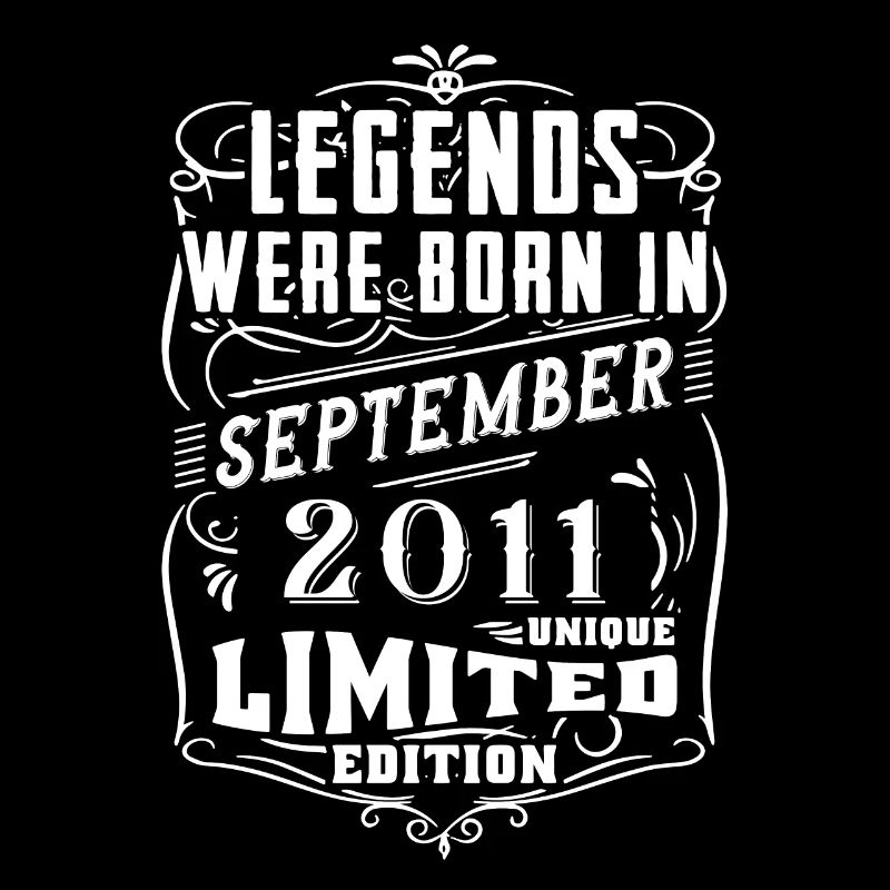 Geburtstag September 2011 Limited Edition Legende
