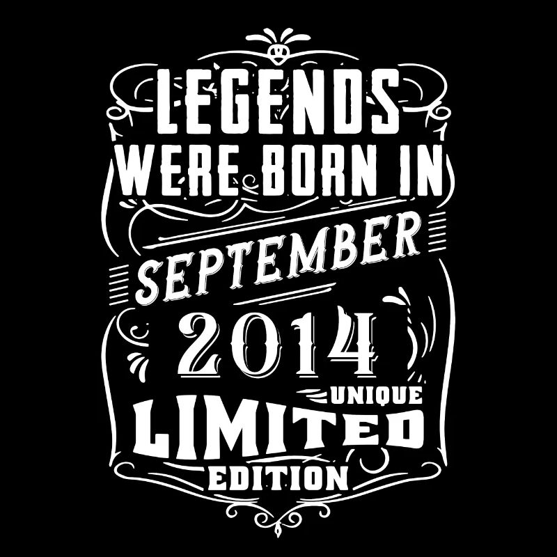 Birthday September 2014 Limited Edition Legend