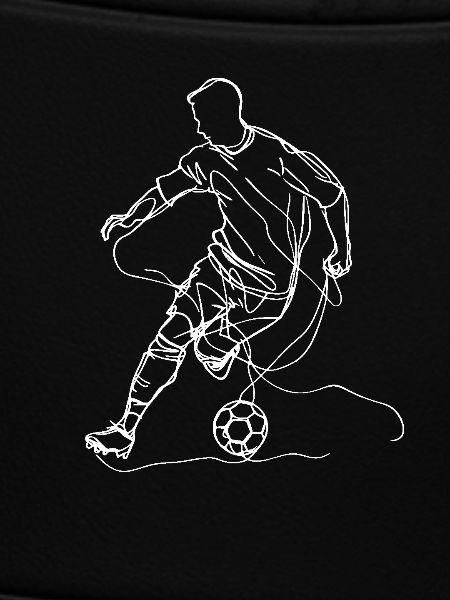 Fußballer Skizze
