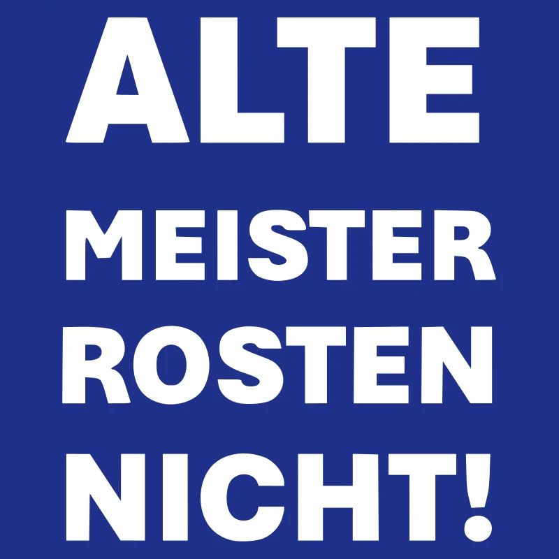 Old masters don't rust