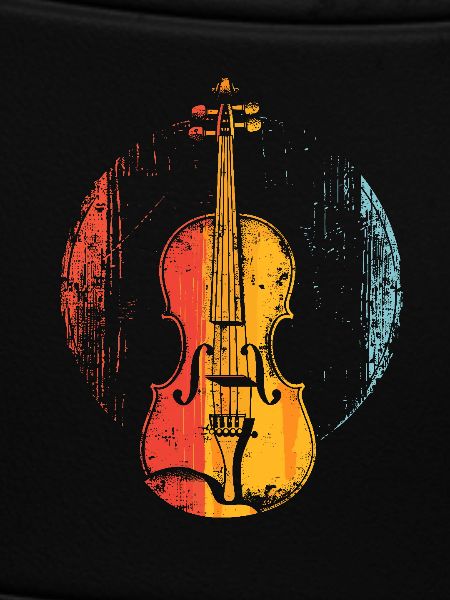 Violin Comic Style